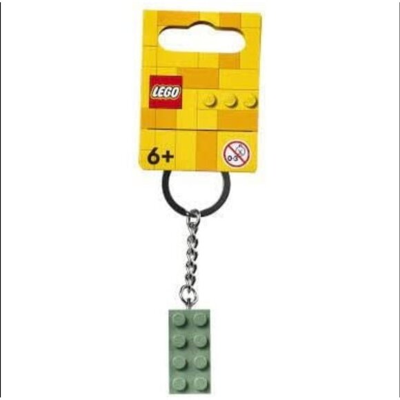 Lego Green Brick Keychain 854159 - Picture 1 of 3